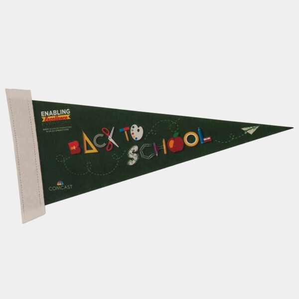 Large Felt Pennant 12" x 30" Thumbnail