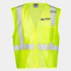 Unisex Single Pocket Zipper Mesh Vest Thumbnail