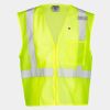 Unisex Single Pocket Zipper Mesh Vest Thumbnail