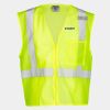 Unisex Single Pocket Zipper Mesh Vest Thumbnail